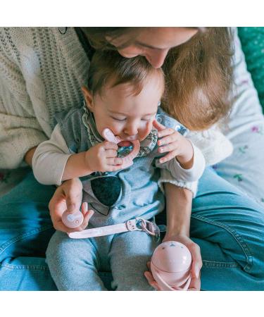 Suavinex Premium Newborn Pacifier Set - Silicone Sucker & Clip Chain for Babies 0-6 Months - Buy Online on GoSupps.com