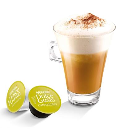 Nescaf Dolce Gusto Cappuccino Bo te de Conservation Caf 30 Capsules 15 servings - Buy Online on GoSupps.com