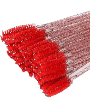 Mascara brush bar ABS material Rich hair volume Disposable eyelash brush Easy to make up Red - Buy Online on GoSupps.com