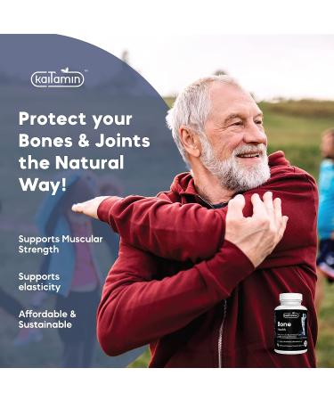 Kaitamin Bone Health Supplement with 13 Key Nutrients - Supports Natural Bone Density, Joints, and Restoration - 120 Tablets - Buy Online on GoSupps.com