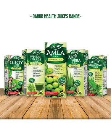 Dabur Giloy Juice Immunity Booster With Natural Source Of Antioxidants - 1 L - Buy Online on GoSupps.com