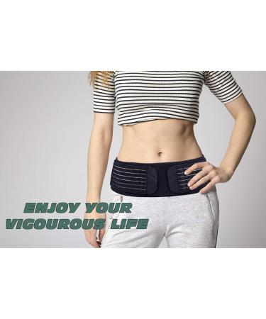 Thx4COPPER Adjustable Sacroiliac Hip Waist Compression Belt for Lower Back Support and Pain Relief - Sciatica, Pelvis, Lumbar, Nerve, SI Joint - Men/Women - Buy Online on GoSupps.com