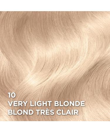 L Or al Paris Superior Preference 9 weeks of Luminous Fade-Defying Permanent Hair Dye 10 Very Light Blonde 100% Grey Coverage 1 Hair Dye Kit (Packaging May Vary) Very Light Blonde 1 Count ( Pack Of 1 ) - Buy Online on GoSupps.com