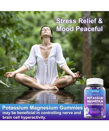Triple Magnesium & Potassium Gummies with Ashwagandha for Muscle Relaxation, Energy & Heart Health - Buy Online on GoSupps.com