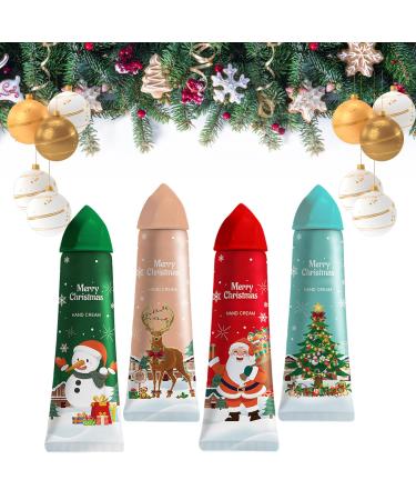 Cr me Pour Les Mains Mini Cr mes pour Mains Cr me Glac e Cr me Hydratante Pour Les Mains Coffret Cadeau Femme R paratrices et Hydratantes Cadeau et d'Anniversaire pour No l Femmes 4pc 30 g (Lot de 4)