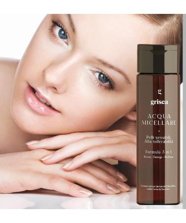 Eau Micellaire GRISEA : nettoie et d maquille en douceur avec olive et canne sucre. Formule naturelle et biologique. Vegan non test e sur les animaux limine les impuret s tout en laissant une sen - Buy Online on GoSupps.com