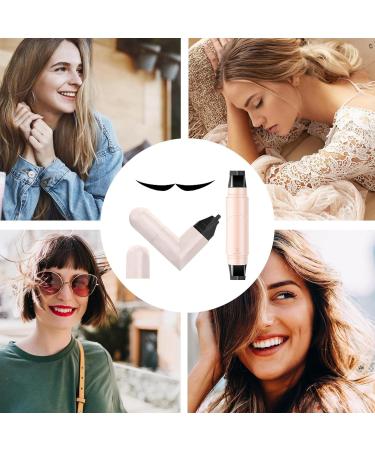 Eye Corner Stamp 2 Point Eye Makeup Stamp Creamy Gel Stencil Precise Cosmetics Daily for Women and Beginners Black - Buy Online on GoSupps.com