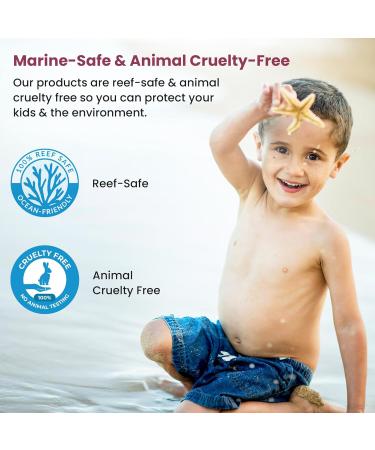 Buy SPF 50 Mineral Sunscreen for Babies & Kids | Sensitive Skin | Aloe Vera | Travel Size | Cruelty-Free & Reef-Safe - 3.3 FL OZ - Buy Online on GoSupps.com