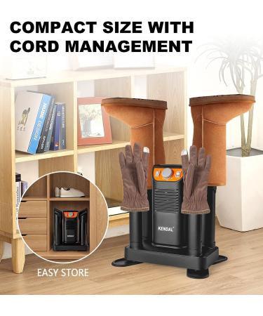 Kendal Boot Dryer for Work Boots  Shoe Dryer and Ozone Deodorizer  Portable Ski Boot Dryer with Adjustable Tubes & Timer  Ultra Silent  Quick Drying for Ski Boots  Sneakers  Gloves  Hats  Helmets Stand Up - Buy Online on GoSupps.com