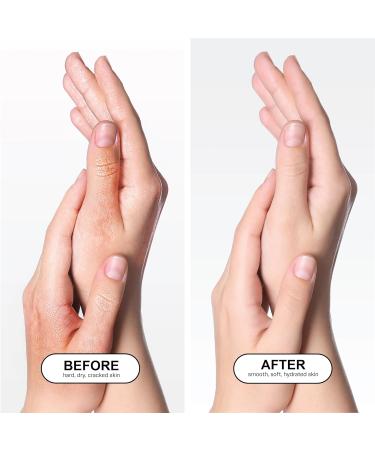 Original Derma Beauty Hand Mask - 6 Pairs Moisture-Boosting Shea Butter & Avocado Intense Hydration Gloves | Soothing Hand Care & Repair Masks - Buy Online on GoSupps.com
