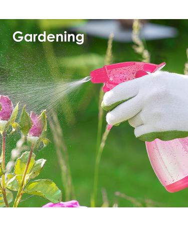 Set of 3 Small Empty Plastic Spray Bottles - 12 Oz Vibrant Color Water Squirt Bottles for Hair, Plants, Cats - 3 Count - Buy Online on GoSupps.com