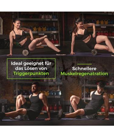 Fitcarrots Fascia Set for Effective Massage | 6-Piece Roller & Ball Set for Fascia & Trigger Point Relief | International Shipping Available - Buy Online on GoSupps.com