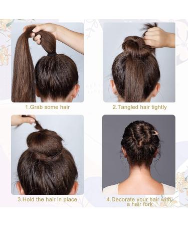 22-Piece Metal U-Shaped Hairpin Set for Women - French Style Chignon Pin Hair Accessories in Gold & Silver - 6 Styles - Buy Online on GoSupps.com