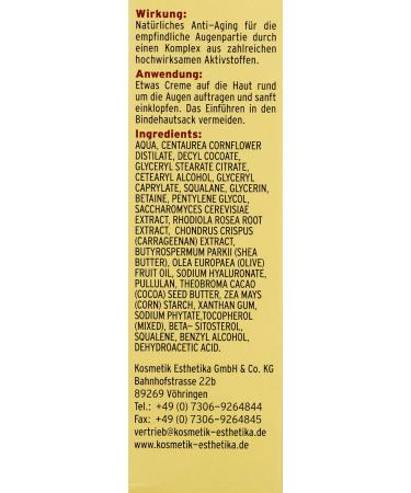 Saluterra Lifting Eye Cream - 30 ml | Anti-Aging Eye Care for All Skin Types | International Shipping Available - Buy Online on GoSupps.com