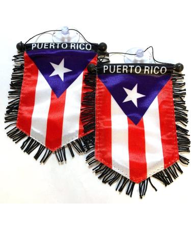 Puerto Rico Small Flag for Cars, Home & Wall Decor - Boricua Flags - Buy Online on GoSupps.com
