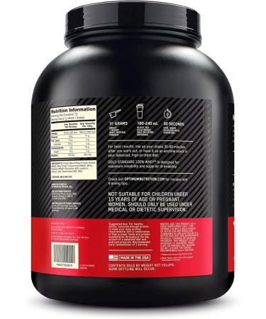 Optimum Nutrition Gold Standard 100% Whey Protein Powder French Vanilla Creme 2.27 Kg Medium - Buy Online on GoSupps.com