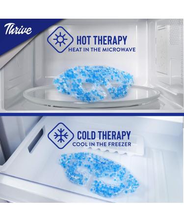Thrive Hot & Cold Eye Mask - Reusable Gel Bead Ice Pack for Eye Relief - FSA HSA Approved - Buy Online on GoSupps.com