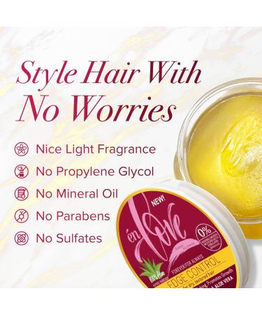 Forever for Always Edge Control Hair Gel - Natural Coconut Milk Aloe Vera & Argan Oil | 48 Hour Hold | No Flaking | Braid & Locs Gel | 3.38oz - Buy Online on GoSupps.com