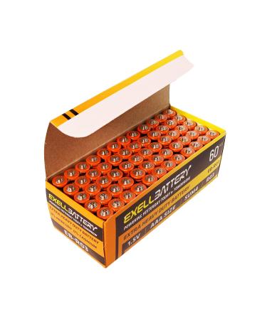 Low Cost 60pc AAA Batteries for Power Outages Snow Storms Disasters in-Stock