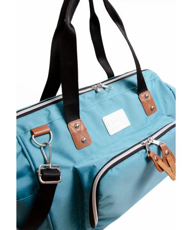 Fume London Baby Bag | Stylish Diaper Bag & Multifunctional Travel Bag for Moms & Dads - Blue - Buy Online on GoSupps.com
