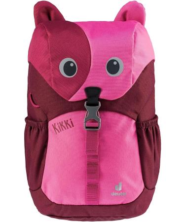 Deuter Kikki Kid's Backpack - 8L Hotpink-Maron for School and Hiking - Buy Online on GoSupps.com