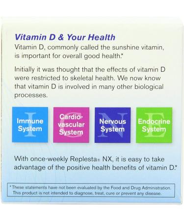 Replesta NX Vitamin D Chewable Wafers - 14000 IU, Natural Orange Flavor, Once-Weekly Supplement - Buy Online on GoSupps.com