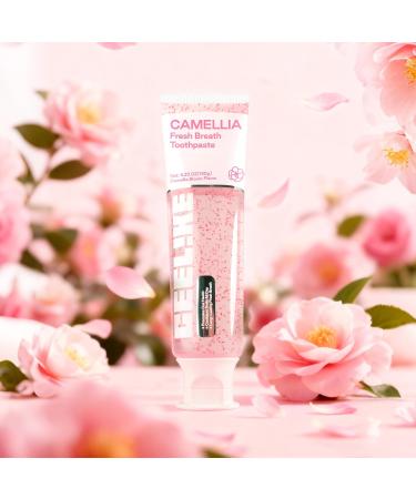 CEELIKE Camellia Fresh Breath Toothpaste Natural Floral Flavor for Long - Lasting Oral Freshness Enriched with Plant Extracts 4.23 Oz (3 Pack) - Buy Online on GoSupps.com