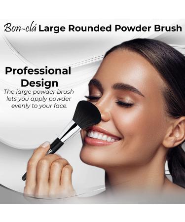 Bon-cl Large Powder Brush - Fluffy & Soft | Grasp Powder Evenly | Premium & Durable for Daily Makeup - Buy Online on GoSupps.com
