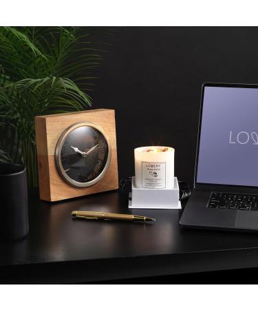 Rose Scented Candle with Dried Flowers - 9oz Soy Wax 55h Burn Perfect Aromatherapy Gift for Women Birthday & Self Care Ideas for Moms - Buy Online on GoSupps.com