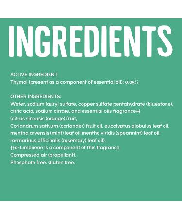 Seventh Generation Eucalyptus & Thyme Disinfecting Spray 13.9 Oz - Essential Oil Based Disinfectant - Buy Online on GoSupps.com