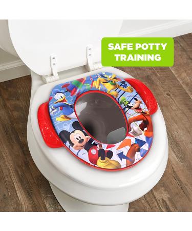 Disney Mickey Mouse Clubhouse Soft Potty Seat & Training Seat - Safe & Easy to Clean - Buy Online on GoSupps.com