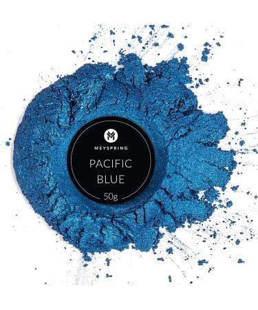 MEYSPRING Pacific Blue Epoxy Resin Color Pigment - 50g for Art, Ecopoxy, UV Resin - Buy Online on GoSupps.com