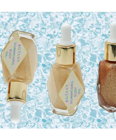 Shimmering Body Oil - Champagne Gold & Jasmine Rose | Luxurious Hydration for All Skin Types - Buy Online on GoSupps.com