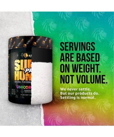 ALPHA LION Superhuman Pre Workout Powder - Sustained Energy & Focus - Nitric Oxide & Citrulline - Unicorn Juice (21 Servings) - Buy Online on GoSupps.com