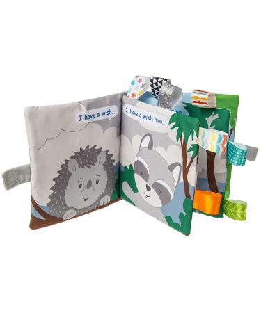 Taggies Touch & Feel Soft Cloth Book | Heather Hedgehog Design | Crinkle Paper & Squeaker | 6x6 Inches - Buy Online on GoSupps.com
