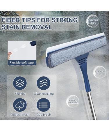 Window Cleaner with Telescopic Handle Professional Window Wiper Cleaner Telescopic Window Washer with Bendable Head Glass Cleaning Tools for High Windows Indoor and Outdoor Use (135 cm) 135 Cm. - Buy Online on GoSupps.com