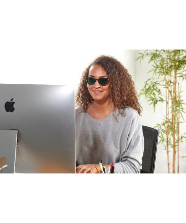 MigraLens Liberty Migraine Relief Glasses | Green Lens for Women | Tortoiseshell Light Brown - Buy Online on GoSupps.com