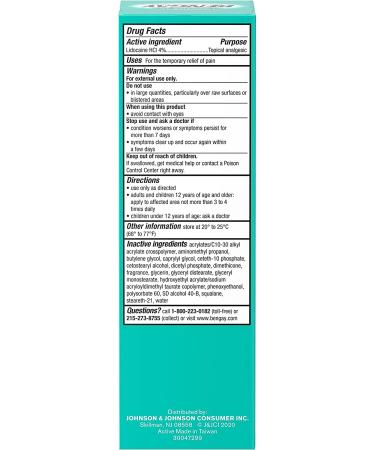 Bengay Lidocaine Cream 4% HCl - 3 oz, Tropical Jasmine Scent | Non-Greasy Topical Analgesic for Numbing Relief - Buy Online on GoSupps.com