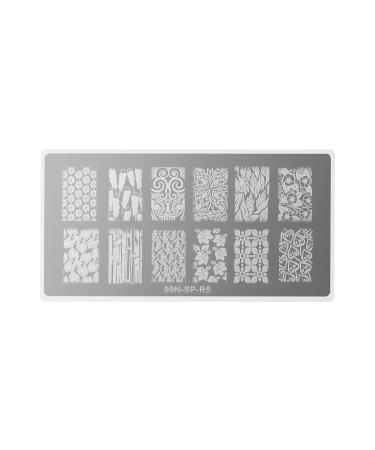 99nails Stamping Plate Rectangle - Jungle | Premium Nail Art Tool for International Shipping - Buy Online on GoSupps.com