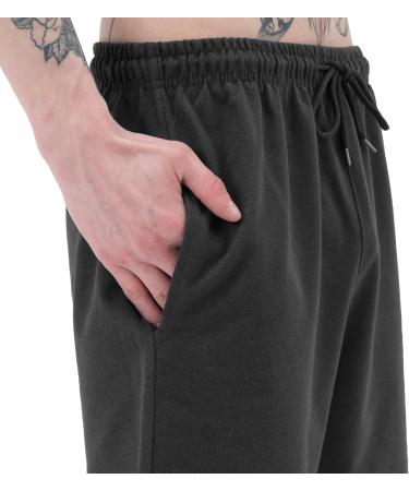 Smith & Solo Men's Sports Pants - Black Running Shorts Summer Cotton Bermuda & Fitness Training Trousers - Buy Online on GoSupps.com