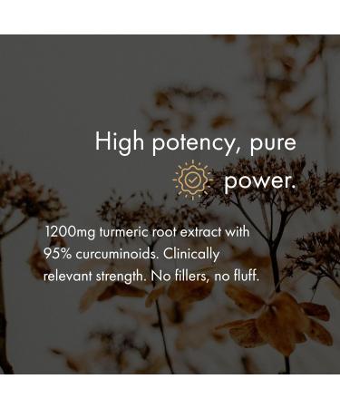 NAOMI Turmeric Curcumin High-Potency 1 200 mg 95% Curcuminoids & BioPerine Black Pepper Extract to Boost Absorption up to 2000% Extra-Strength Joint Muscle Brain Support 60 Caps 30-Day Supply - Buy Online on GoSupps.com