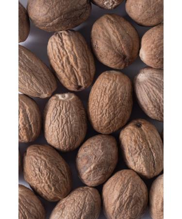 Biojoy Organic nutmeg whole (100g) about 19 pieces (Myristica fragrans) - Buy Online on GoSupps.com