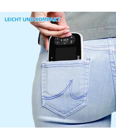 Burnnove Baby Monitor with 3.5-Inch Camera | Remote-Controlled Pan-Tilt | Night Vision 2x Zoom Eco Mode & Temperature Test - Buy Online on GoSupps.com