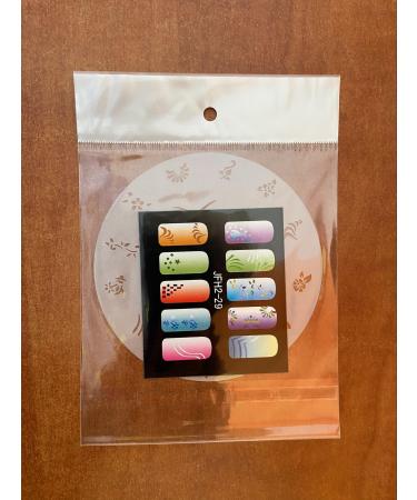 Fingernail stencil (airbrush nail art) Fengda JFH02-029