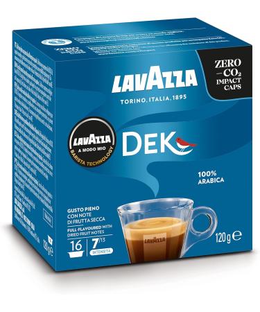 Lavazza A Modo Mio Espresso Dek Cremoso 256 Espresso Coffee Capsules Medium - Buy Online on GoSupps.com