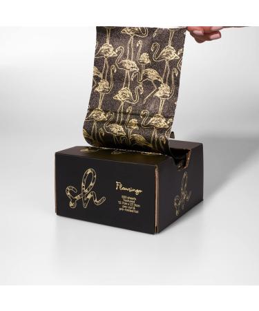 Extra Wide Pop Up Hair Foil for Highlighting & Balayage | 500 Pre-cut Sheets | Flamingo Print Design - Buy Online on GoSupps.com