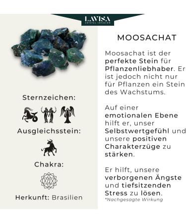 Buy Lavisa Premium Healing Stones & Gemstones Set | 100% Natural Decorative & Water Treatment Stones | Moosachat Gem Water Mixture - Buy Online on GoSupps.com