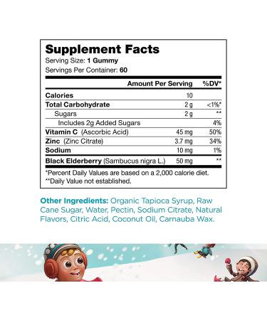 Chapter One I Is For Immunity Flavored Gummies - 60 Count - Boost Your Immune System - Buy Online on GoSupps.com