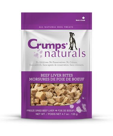 Crumps' Naturals Sweet Potato Chews 11.6oz / 330g (SP-330) + Crumps' Naturals Beef Liver Bites for Pets 5.5oz - Buy Online on GoSupps.com