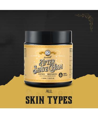 Boxeroff Herren After Shave Cream | Premium Men's Grooming & Natural Beard Oil | Deodorant & Shower Gel | Ideal Valentine's Day Gifts for Men - Buy Online on GoSupps.com